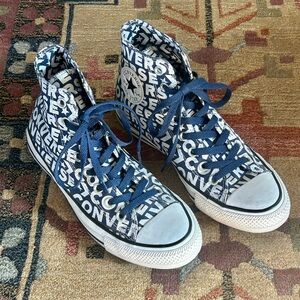 Converse Chuck Taylor All Stars Navy Workmark sz 7